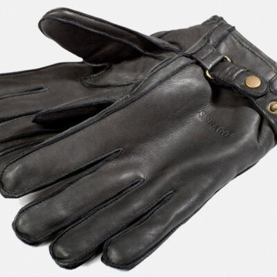 Handske Svart Hjortskinn